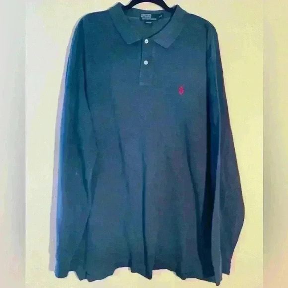 Ralph Lauren Other - Men’s Ralph Lauren Polo Blue Polo Long Sleeve Shirt Size XXL